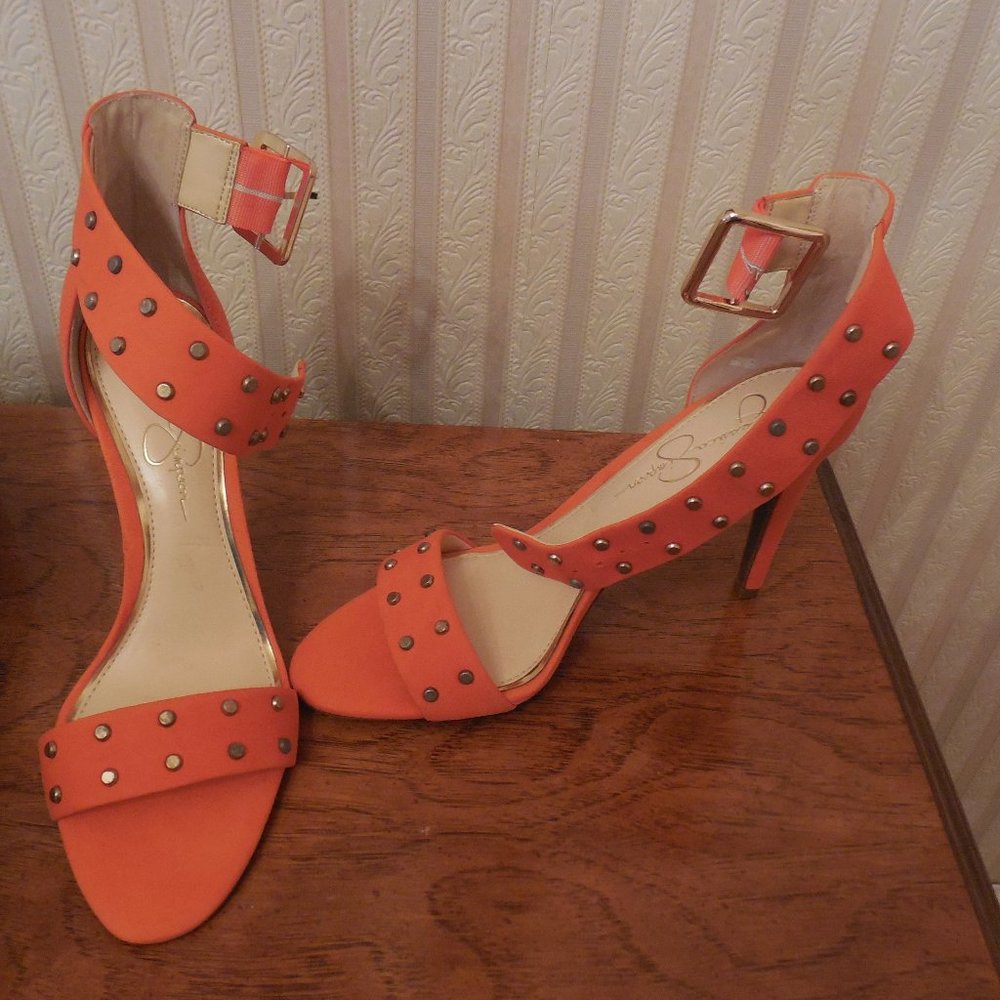 Jessica Simpson Orange Shoes